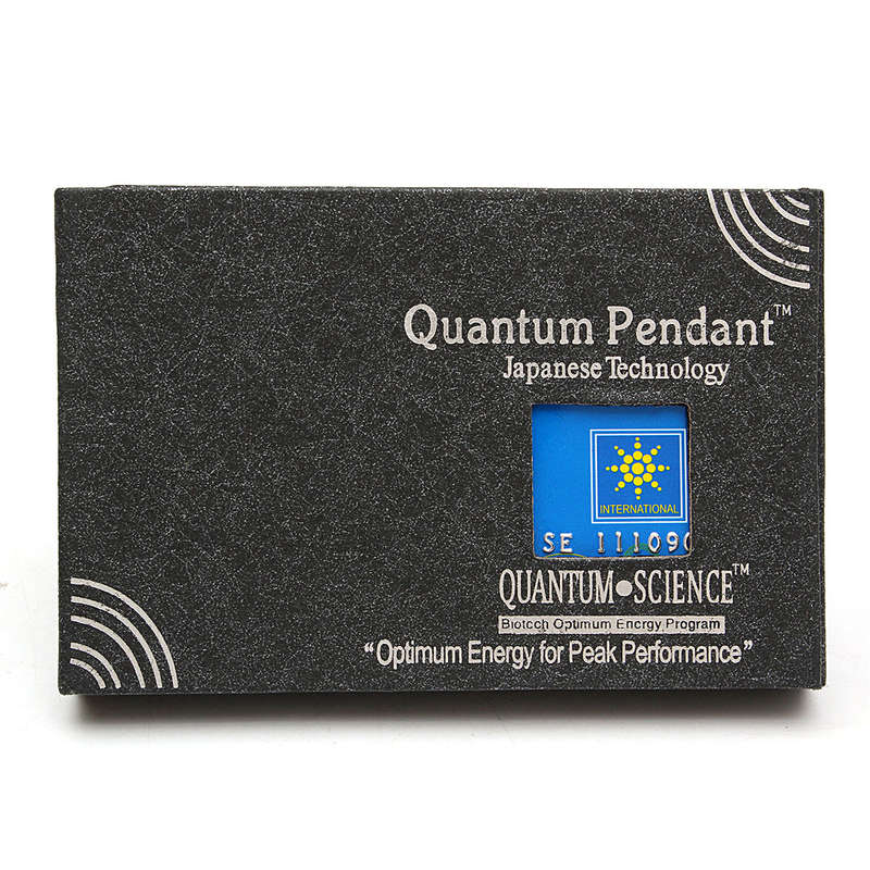 Powerful Quantum Scalar Energy Pendant Necklace Health Balance Magnetic Shield