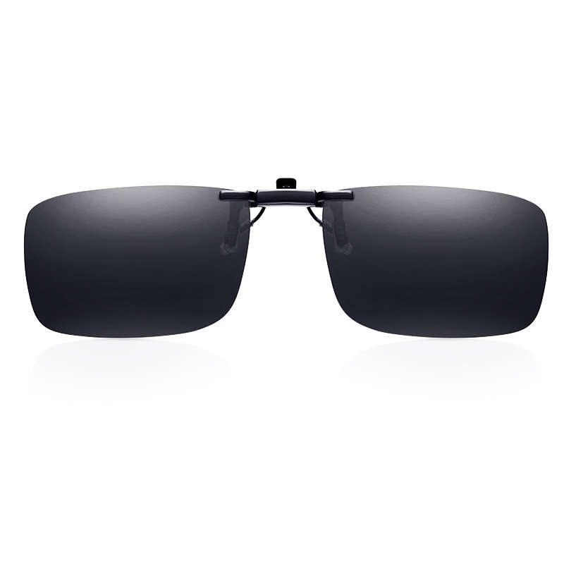 SM009 Zinc Alloy TAC Polarized Clip on Sunglasses Elastic Durable Design Fashio
