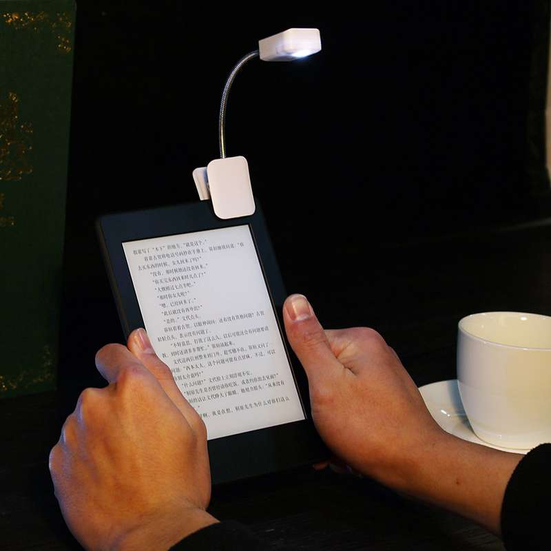 Electric Eye Care LED Reading Lamp Book Light Clip for Kindle E Book