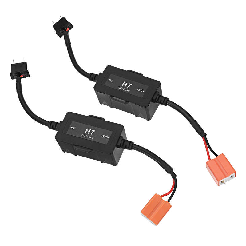 Pair 9005/9006 H8/H11 H7 LED HID Car Headlight Decoder Error Free Anti-Flicker