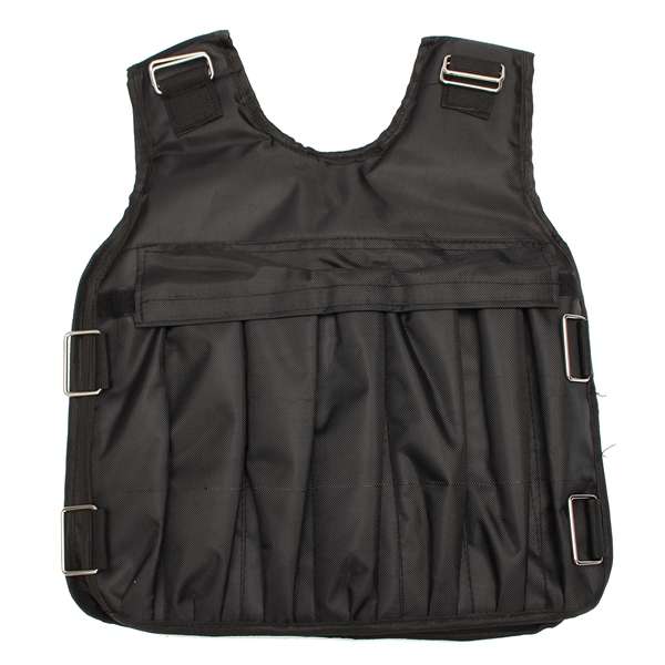 Weighted Vest Train Waistcoat Adjustable Exercise Martial Boxing Zooboo Weightl