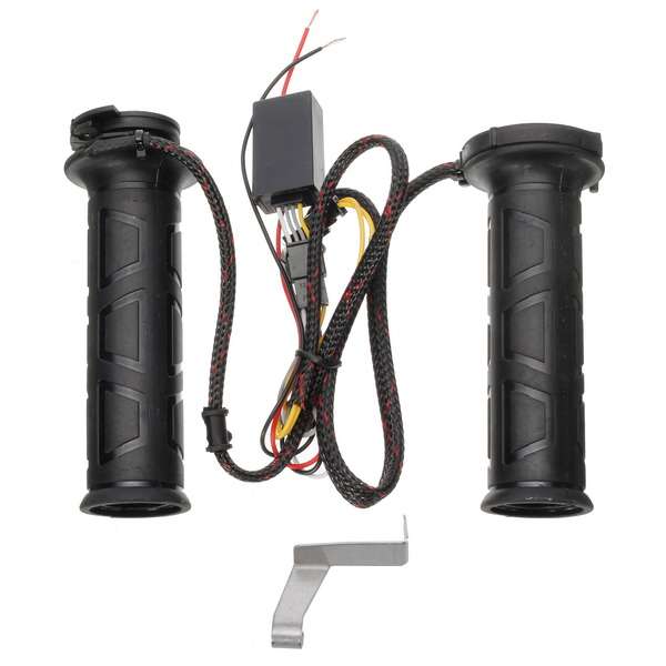 22mm 12V 35W Motorcycle Electric Heated Handlebar Universal Molded Grips