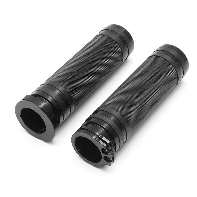 Pair 1inch 25mm Motorcycle Handlebar Hand Grips For Harley Sportster Cruiser Bo