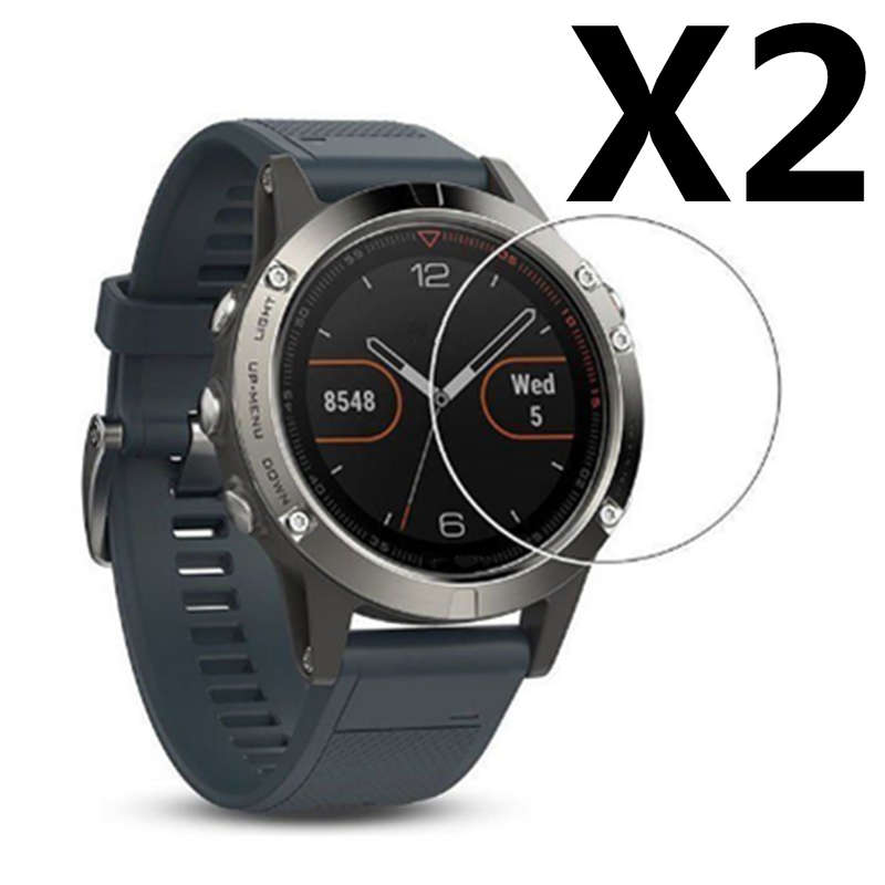 2Pcs Transparent Flexible Glass Screen Protector Film Guard For Garmin Fenix 5