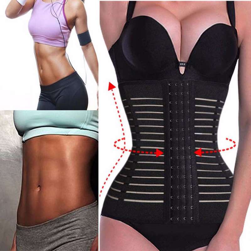 Slimming Body Waist Shaper Belt Training Tummy Cincher Girdle Trainer Corset