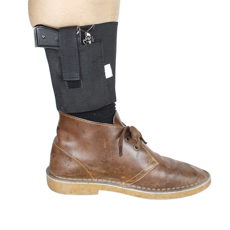 Ankle Boot Gun Holster For Men Women Concealed Carry Elastic Secure Strap Gun H