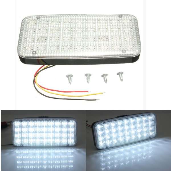 12V 36 LED Ceiling Dome Roof Interior Light White Lamp For  Car Auto Van Vehicl