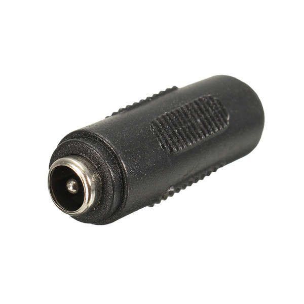 2.1 x 5.5mm Zinc Alloy DC Power Female To Female Jack Connector Adapter
