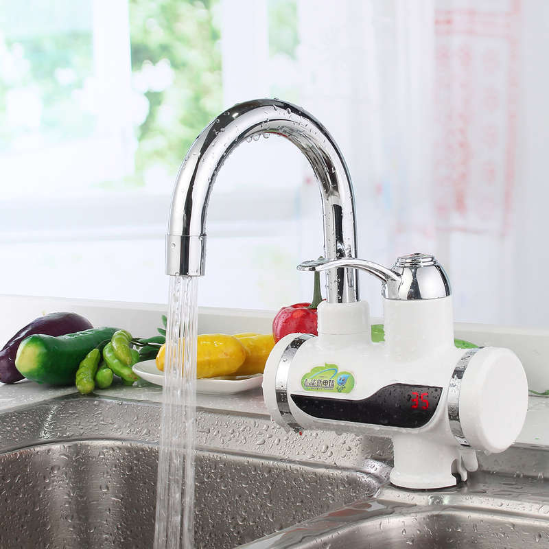 Temperature Display Instant Fast Heat Water Heater Tankless Durable Electric Ho
