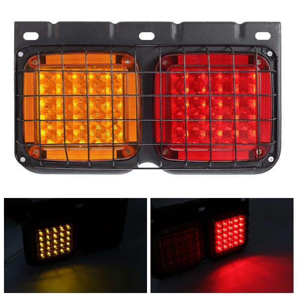 1.5W 12V/24V LED Truck Tail Light Trailer Brake Lamp Reverse Indicator Universa