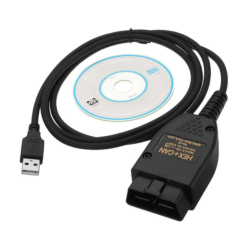 Car Diagnostic Cable Tool VAG COM18.2 HEX CAN USB Interface