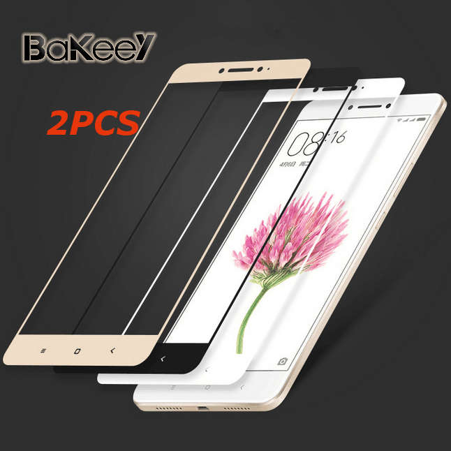 2PCS Bakeey 0.26mm 9H Full Screen Tempered Glass Screen Protector for Xiaomi Mi