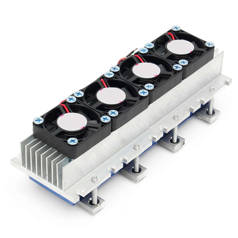 Quad Core TEC1-12706 Thermoelectric Peltier Cooling Equipment Air Refrigeration