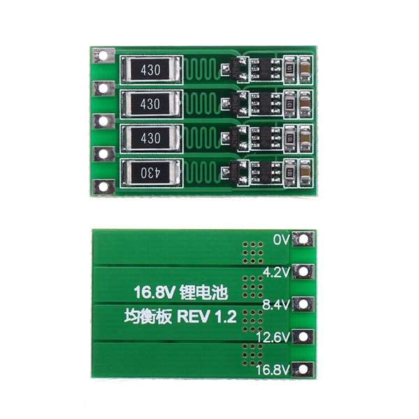 3pcs 4S 16.8V BMS PCB 18650 Lithium Battery Charger Protection Board Balanced C