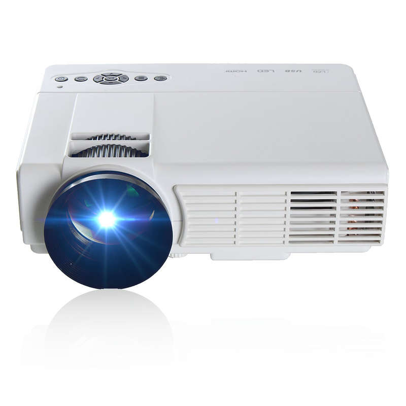 3D HD 1080P 3000Lumen Home Theater Multimedia PC VGA USB HDMI LED Projector