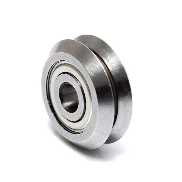 W1 4.763x19.56x7.87mm Bore Line Track Rollers Bearing Steel Track Guide Roller