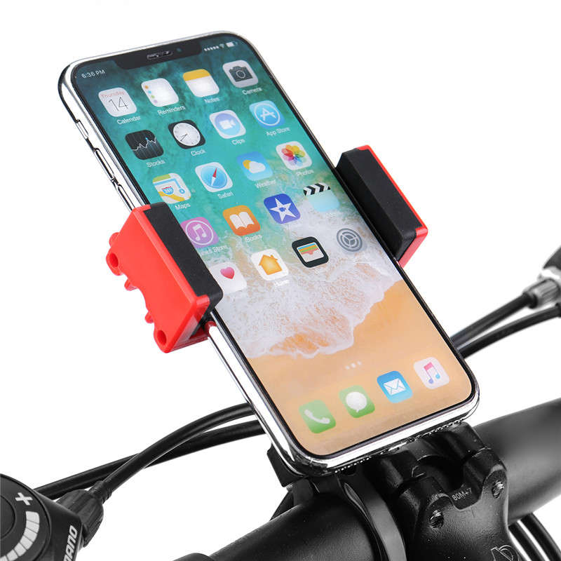 Universal Aluminum Alloy Compass Bike Bicycle Handlebar Phone Holder Stand for