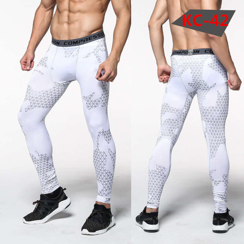 Men's Sports Pro Compression Camouflage Running Fitness Basketball Football Tra