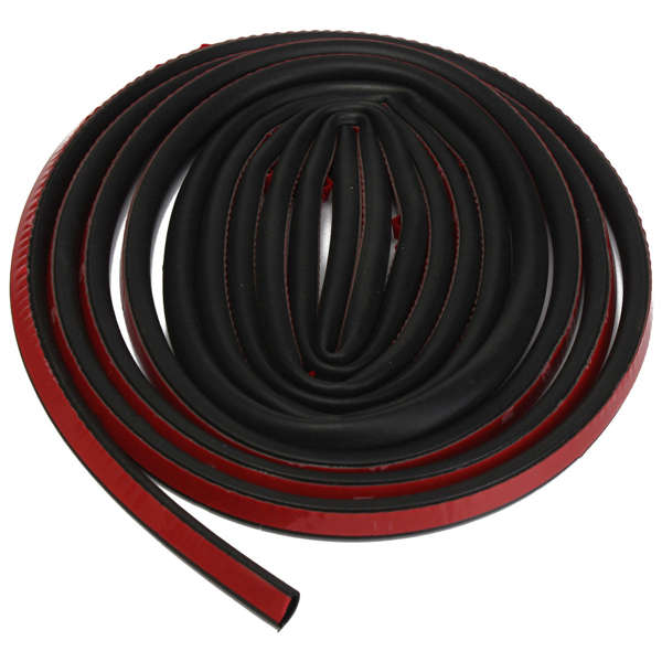 4M Small D-shape Car Truck Motor Door Hollow Rubber Seal Weather Strip 10x8mm