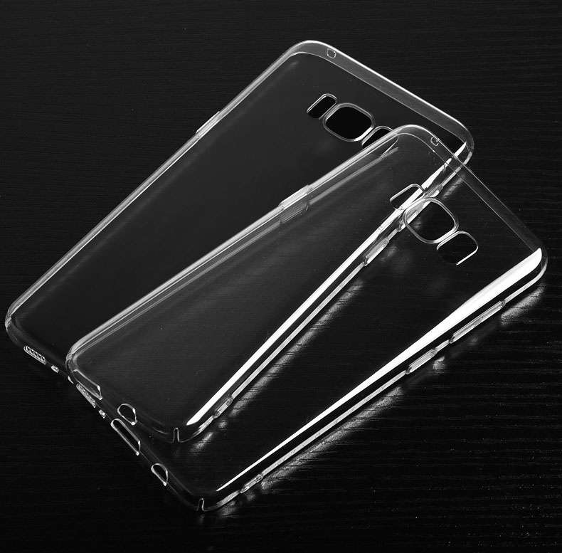 Ultra-thin Clear Transparent Hard PC Back Case Cover for Samsung Galaxy S8