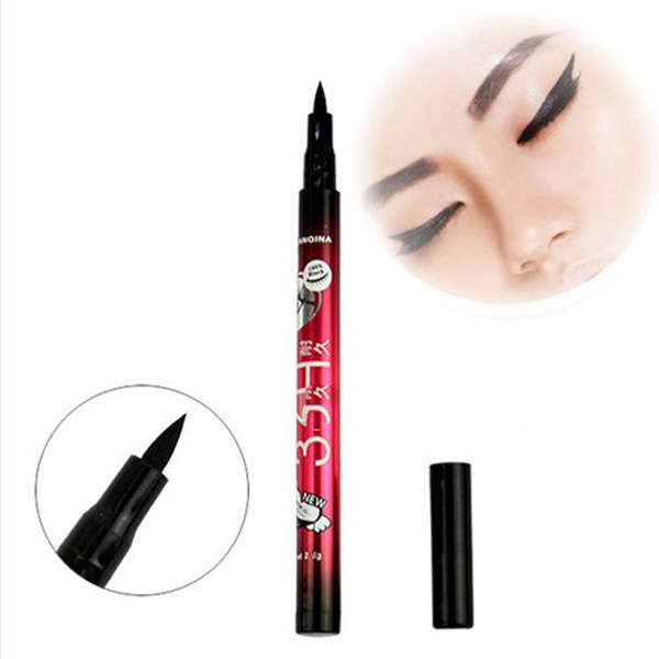 Black Waterproof Liquid Eyeliner Pen Long Lasting Eyeliner Pencil