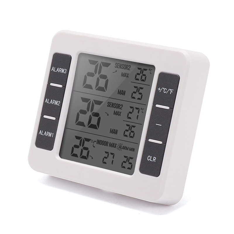 Loskii SH-35 Digital Electronic Wireless Indoor/Outdoor Temperature Alarm Therm