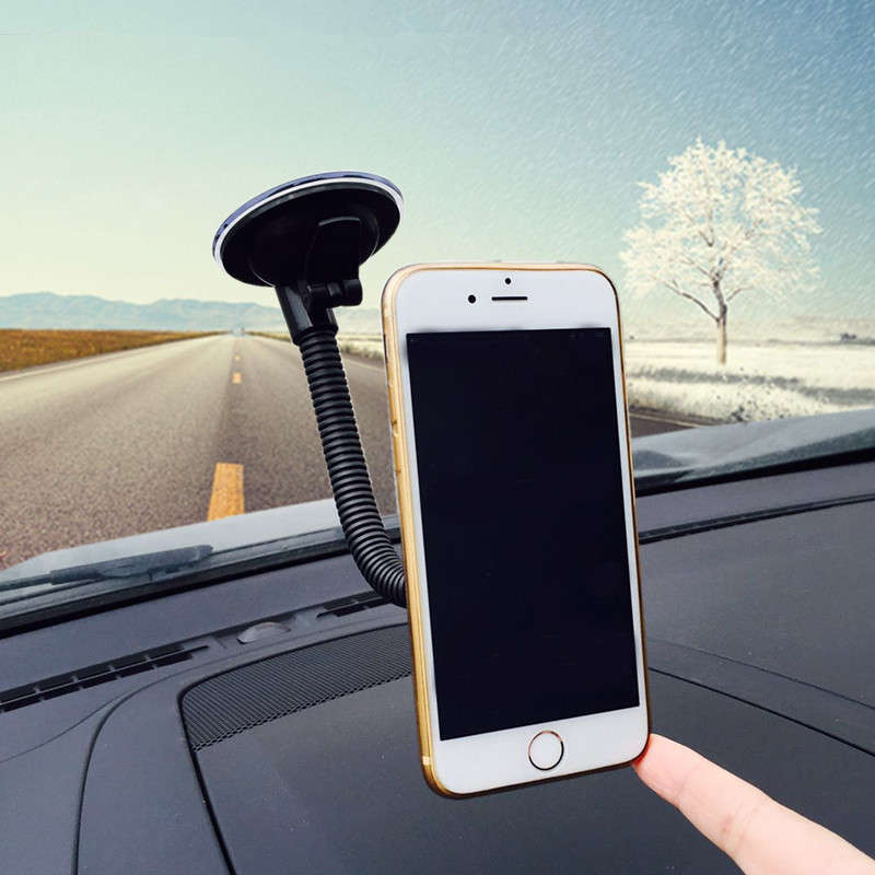 Car Phone Holder Long Arm Phone Mounted Stand Support