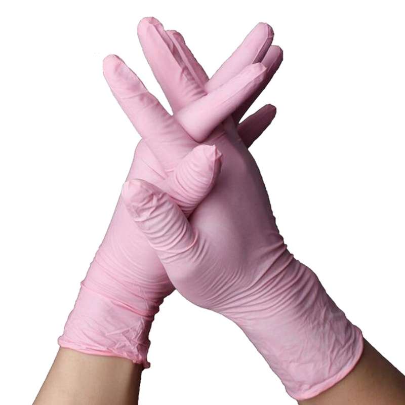 100Pcs S/M/L Disposable Nitrile Gloves Rubber Latex Cleaning Mechanic Medical G