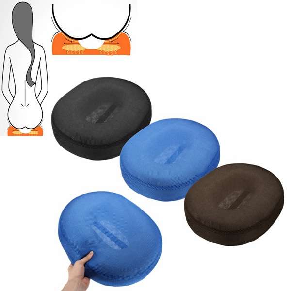Memory Foam Coccyx Haemorrhoids Back Pain Relief Seat Cushion Donut Ring Pillow