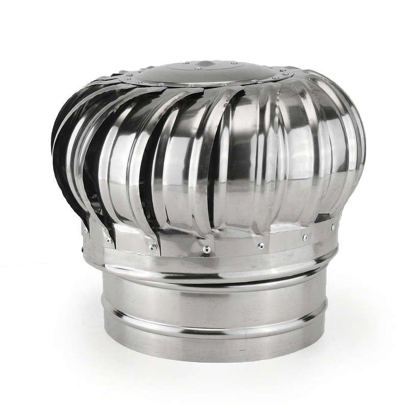 Stainless Steel Roof Ventilator Wind Turbine Air Vent Attic Ventilator 150mm 20