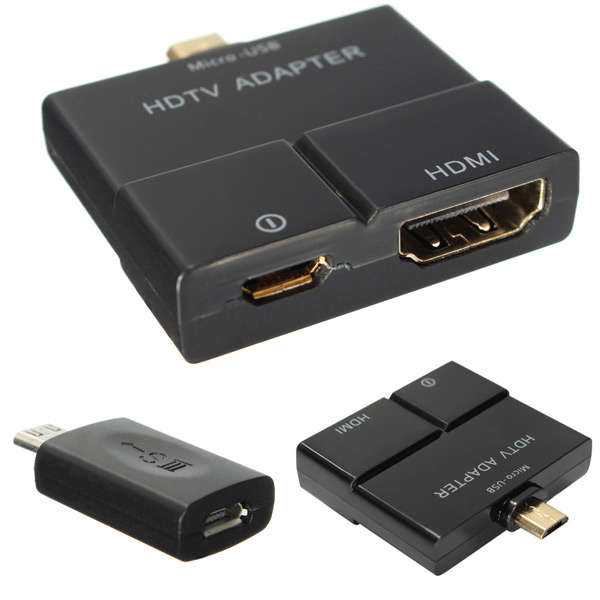 MHL Micro USB Male to HDMI HD TV Female Adapter Cable