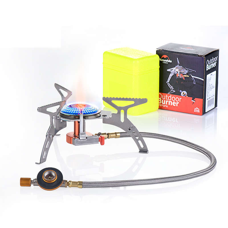 Naturehike NH17L040-T Outdoor Camping Gas Burner Ovens Portable Windproof Tank