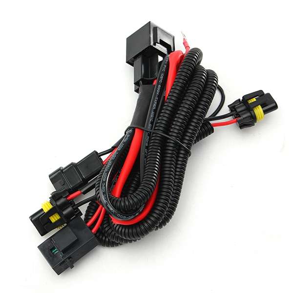 Wiring Harness Relay Kit For 9005 9006 H3 HB4 H10 9140 9145 Xenon HID Conversio