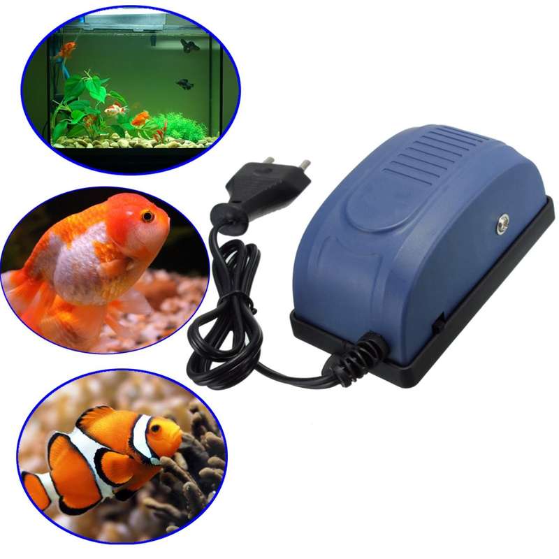 Mini Aquarium Fish Tank Oxygen Air Pump Ultrasilent Oxygen Pump