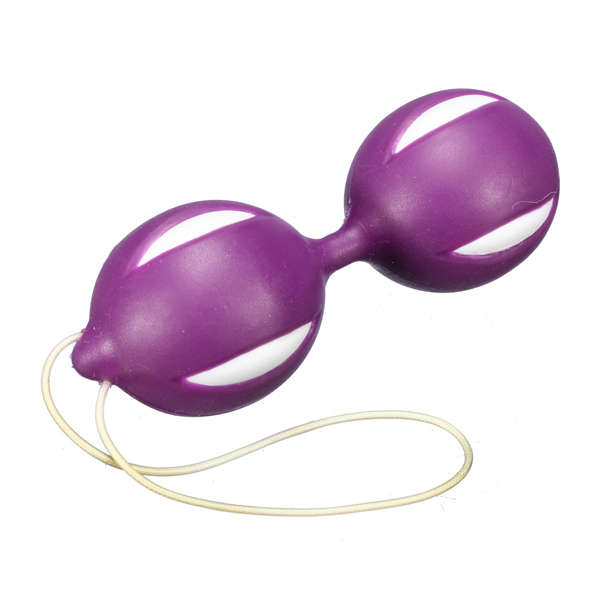 Female Purple Reduced Vaginal Dumbbell Ball Reduce Negative Ball