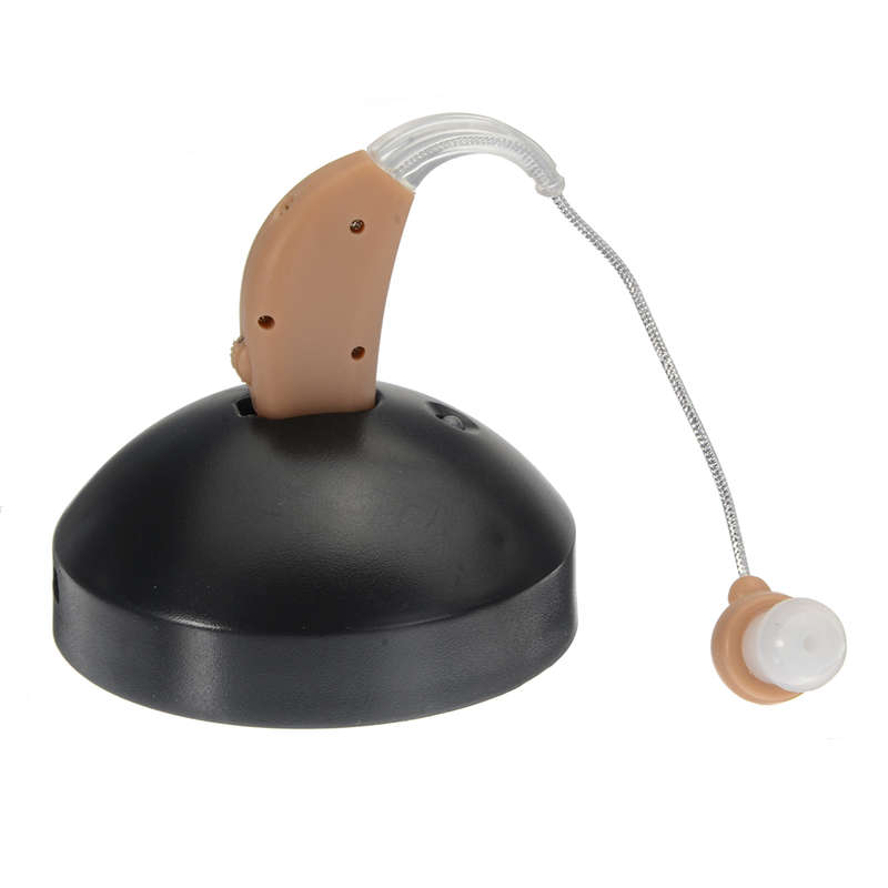 Rechargeable Hearing Aids Personal Sound Voice Amplifier Behind The Ear