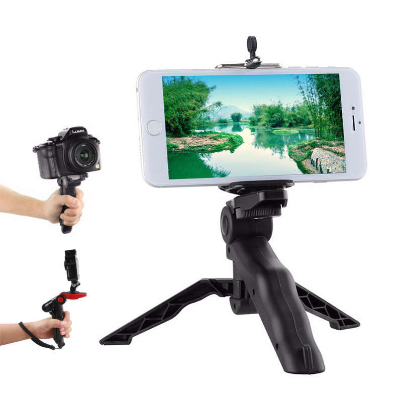 Portable Mini Rotation Desktop Tripod Stand Stabilizer For Cell Phone Digital C