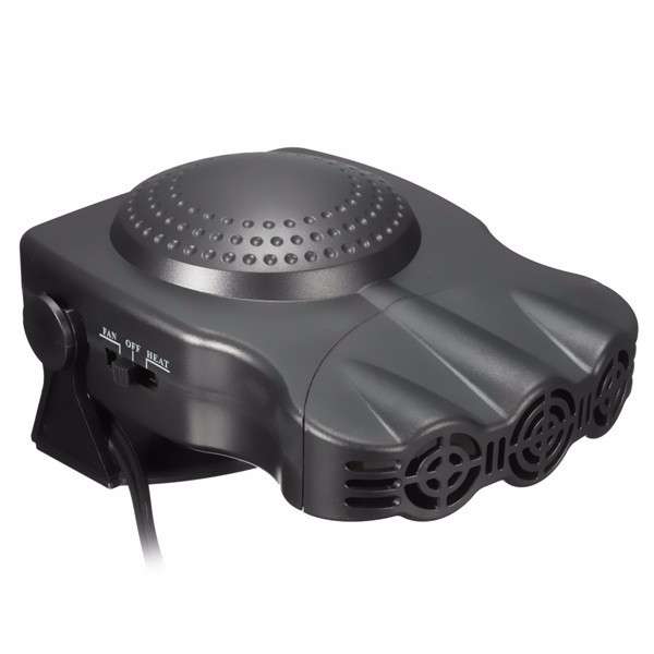 2 in1 Portable Auto Car Van Heater + Cool Fan Windscreen Window Demister 12V 15