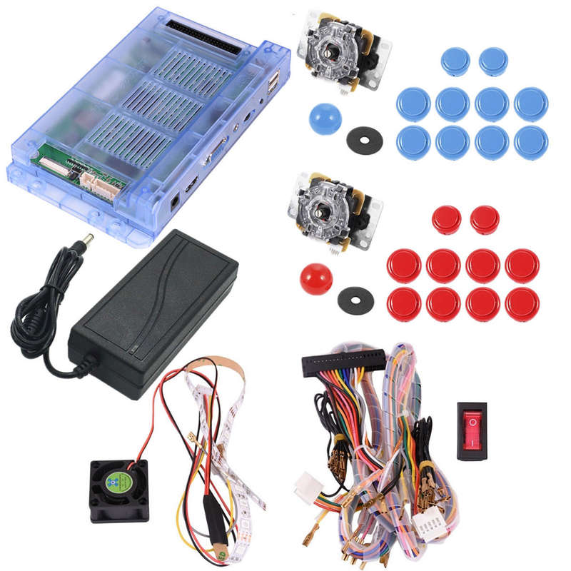 1299 in 1 Double Joystick Dual Player Push Button Game Board for PandoraBox 5S
