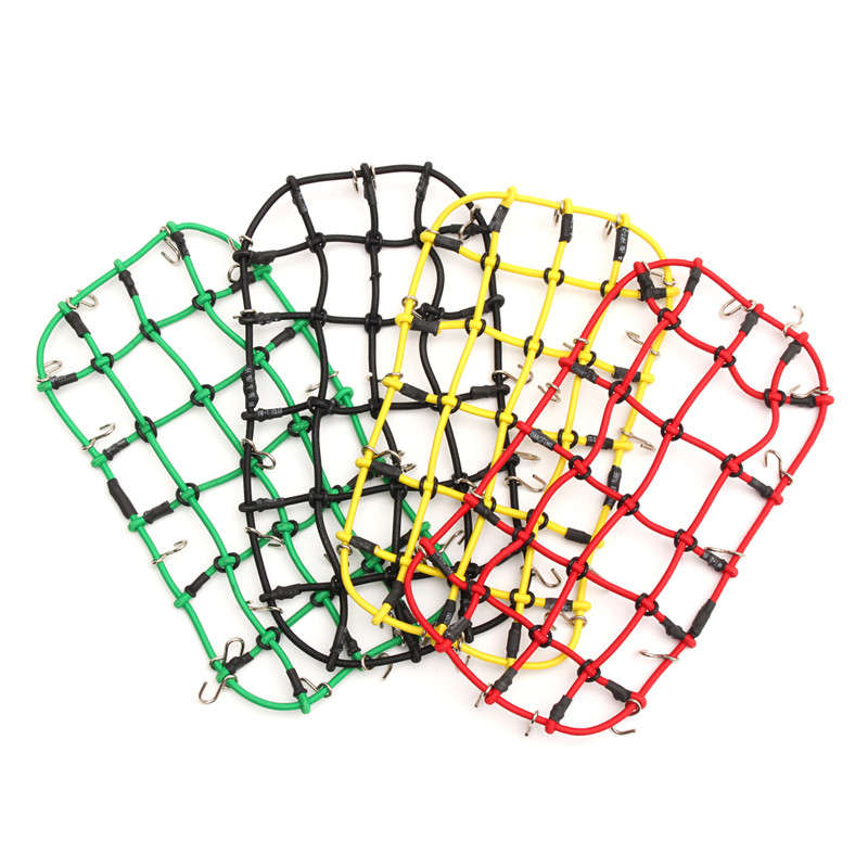 Elastic Luggage Net for 1/10 Traxxas TRX-4 RC Car Rock Crawler Parts 11x20cm