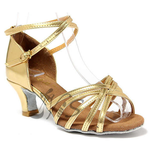 Women Fashion Ballroom Latin Tango Dance Shoes Soft Sole  High Heel  Latin Dan