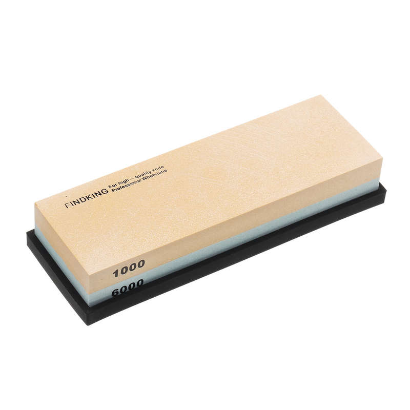 1000/6000 Double Side Sharpening Grit Whetstone Sharpen Stone Knife Scissors Sh