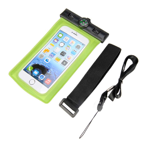 Waterproof Sealed Pouch Dry Bag Case With Compass Strap Arm Band