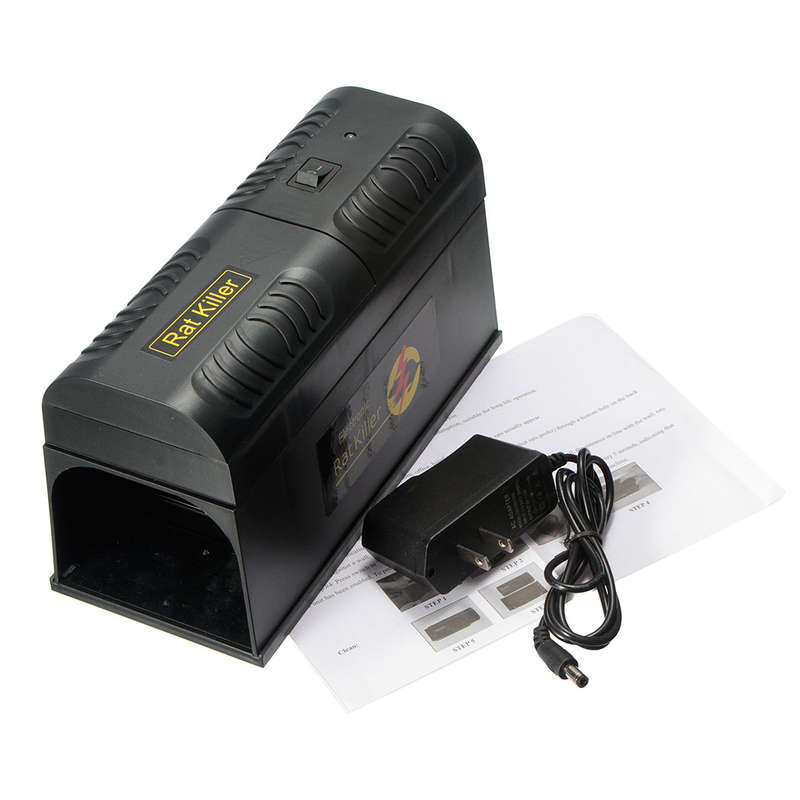 AC 110-240V Electronic Mouse Trap Victor Control Rat Killer Pest Electric Zappe