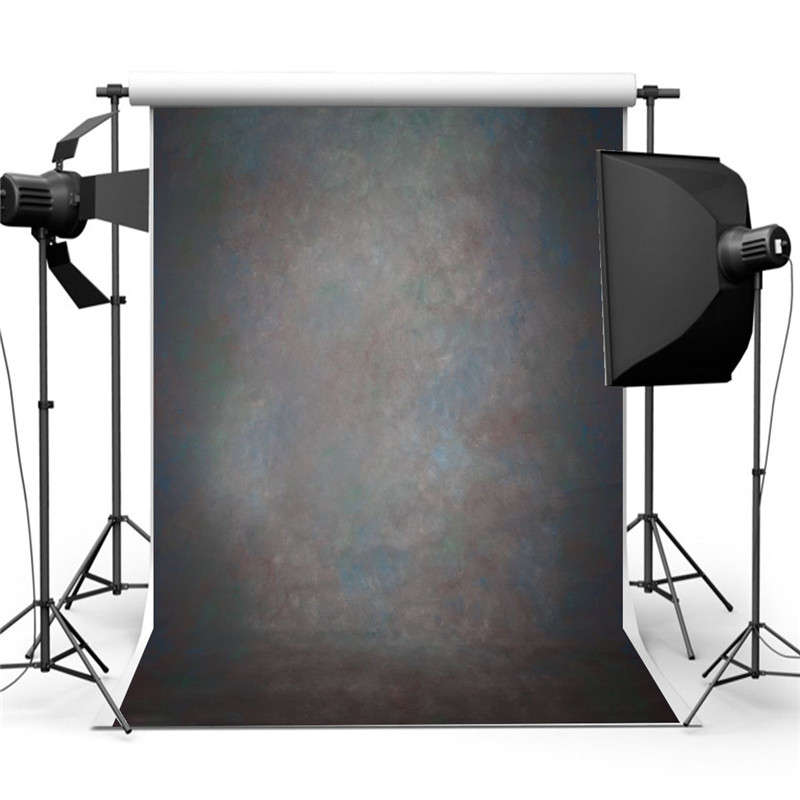 5x7ft Retro Black Abstract Backdrop Studio Photography Photo Background Props