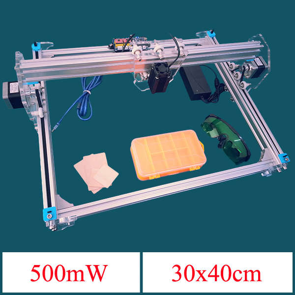 EleksMaker EleksLaser-A3 Pro 500mW Laser Engraving Machine CNC Laser Printer