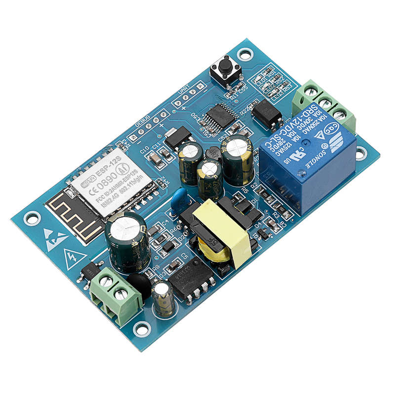 AC 220V ESP8266 WIFI Relay Module IOT Smart Home Cellphone APP Remote Control S