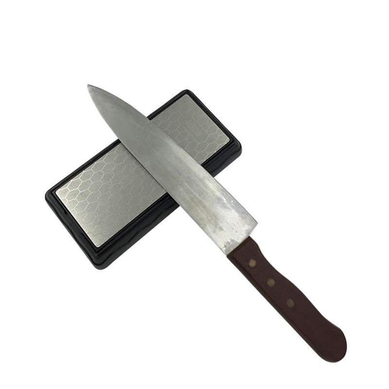 Double-sided Diamond Whetstone Kitchen Knife Sharpener Tools Sharpening Stone 4