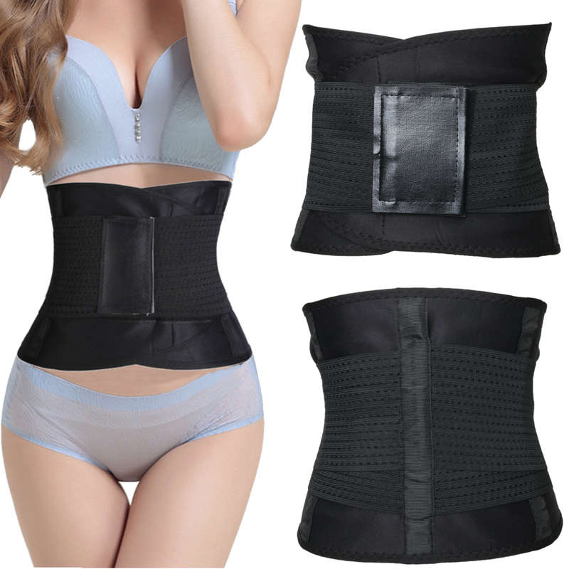 Sports Gym Fitness Corset Belt Power Slimming Body Shaper Waist Trainer Trimmer