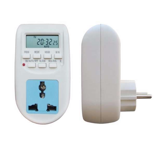 220V LCD Digital Timer Socket Timing Outlet Switch Digital Timer Switch Multifu